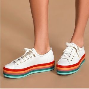 keds triple up rainbow